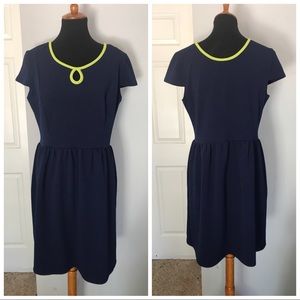 En Focus Navy Dress NWOT